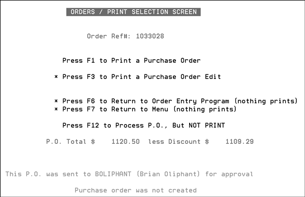Rejected Po Purchase Order Approval System